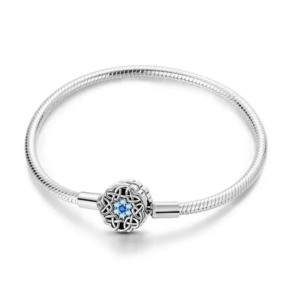 925 Sterling Silver Heart Lock Snake Bone Chain Bangle Women’s Classic Zircon Bracelet Fine Jewelry Party Gift