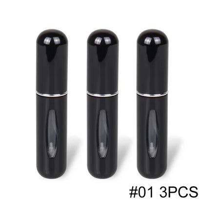 Mini Perfume Atomizer 5ml Refillable Travel Spray Bottle Portable Cosmetic Dispenser