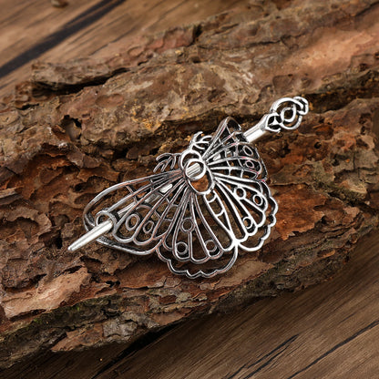 Viking Retro Butterfly Moth Hairpin Celtic Knot Gothic Hair Stick Scandinavian Accessories