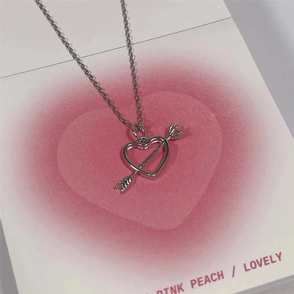 Gradual Love Alloy Necklace for Women and Couples