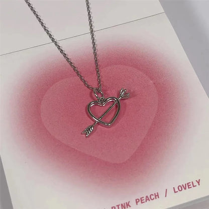 Gradual Love Alloy Necklace for Women and Couples