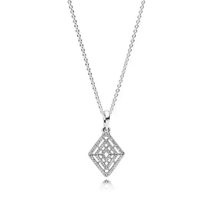 Elegant 925 Sterling Silver Heart Pendant Necklace for Women - Perfect Valentine's Day Jewelry Gift