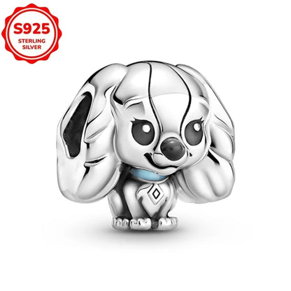 Disney 925 Sterling Silver Pixar Character Bead Charm