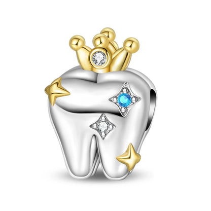 925 Sterling Silver Luminous Lantern Angel Cat Charm