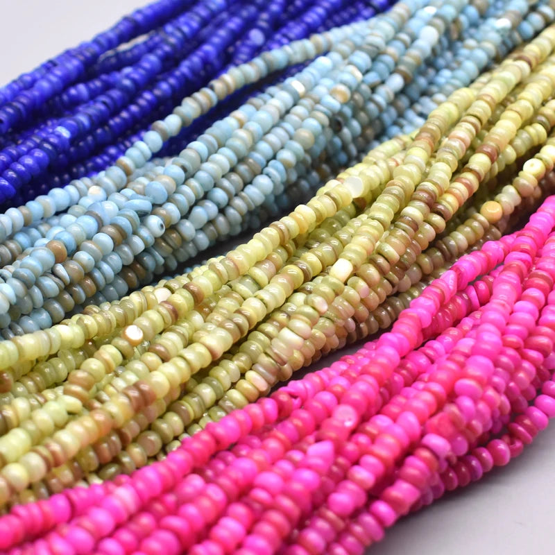 Natural Freshwater Mother of Pearl Shell Beads for DIY Jewelry Making