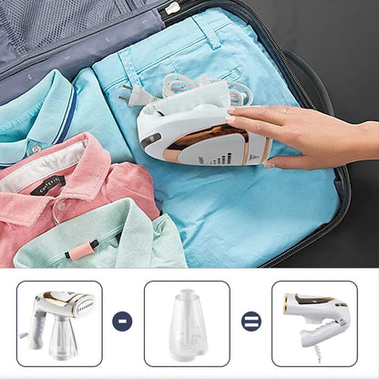 Folding And Hanging Ironing Machine For Household Mini Steam Iron 1600W Travel