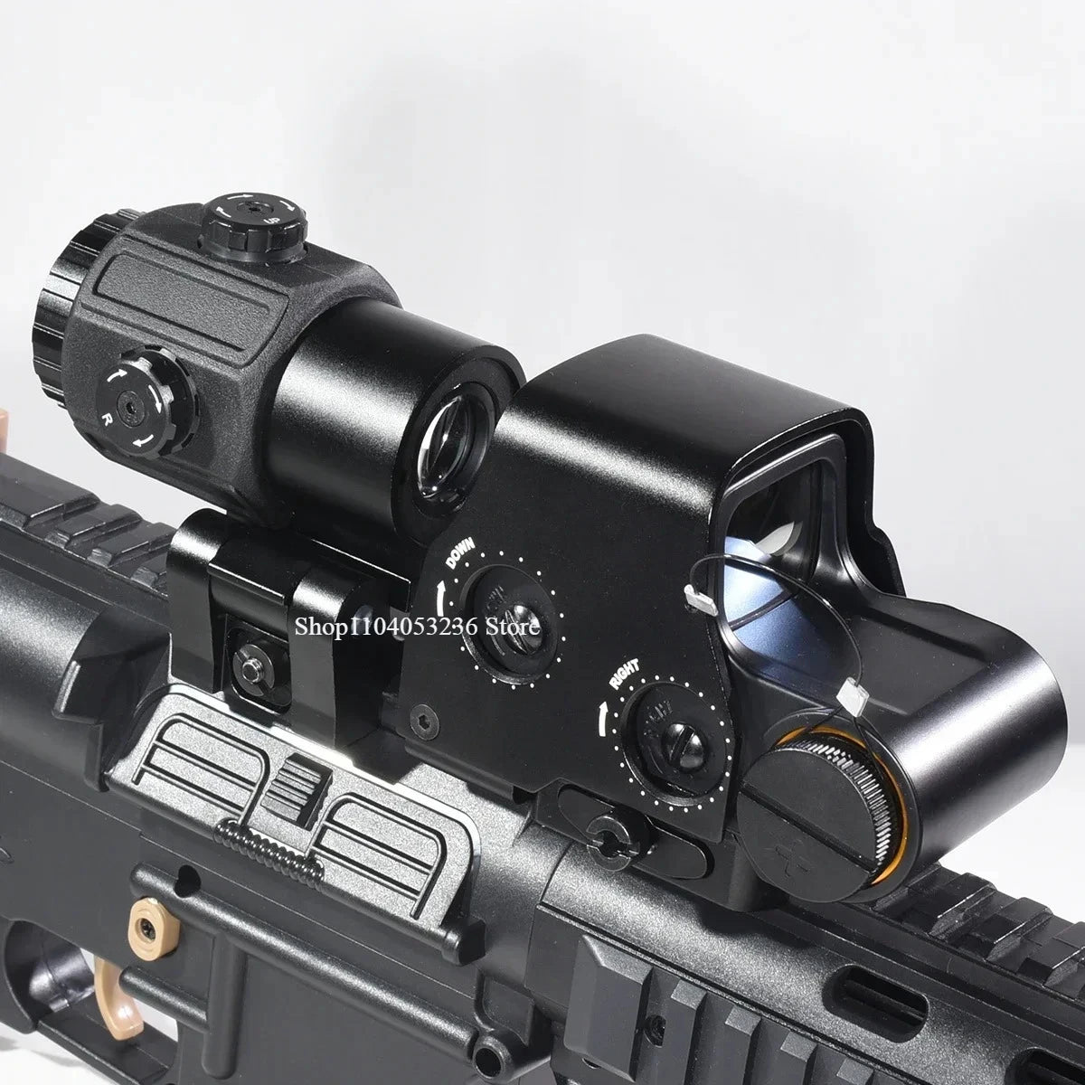 Eotech 558 G43 Magnifier Holographic Sight Scope with Folding Side Flip and 5X Magnification for Tactical Reflex Riflescope