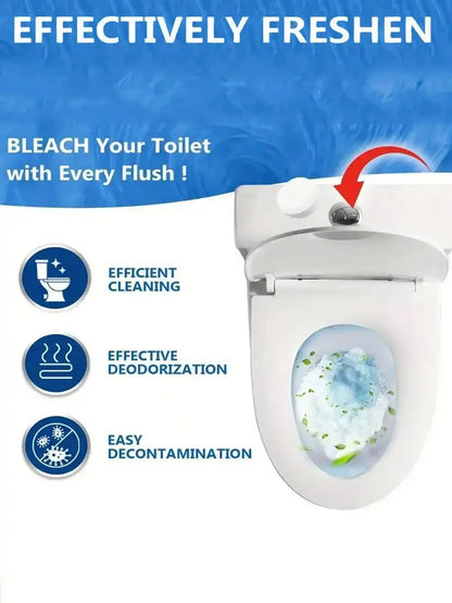 12PS Toilet Cleaner Powerful Water Scum Remover Tablet