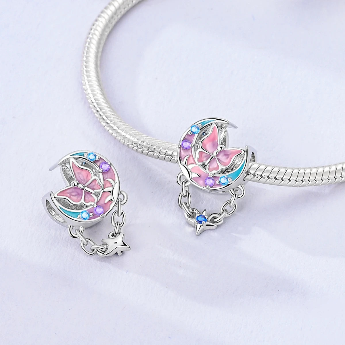 Hapour Original 925 Silver Angel Cake Perfume Beads for DIY Bracelet Fashion Jewelry