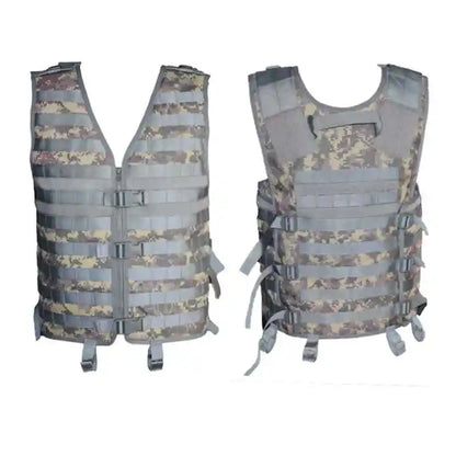 New Men's Molle Tactical Vest Hunting Gear with Hydration System