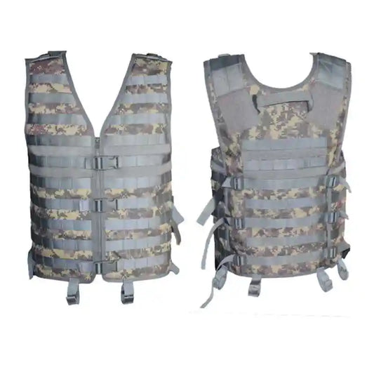 New Men's Molle Tactical Vest Hunting Gear with Hydration System