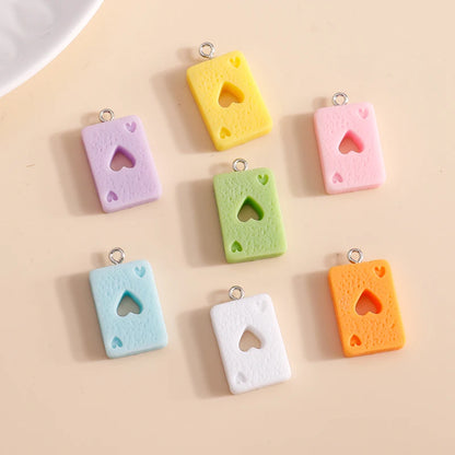 Charming 3D Resin Ice Cream Pendants for DIY Jewelry Creations