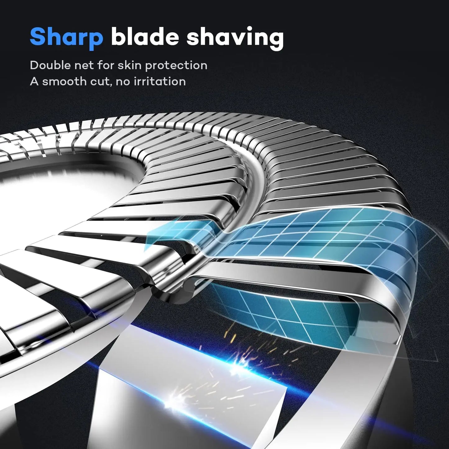 Universal Replacement Head For Electric Shaver Model 8870 Premium Rotary Blade Upgrade