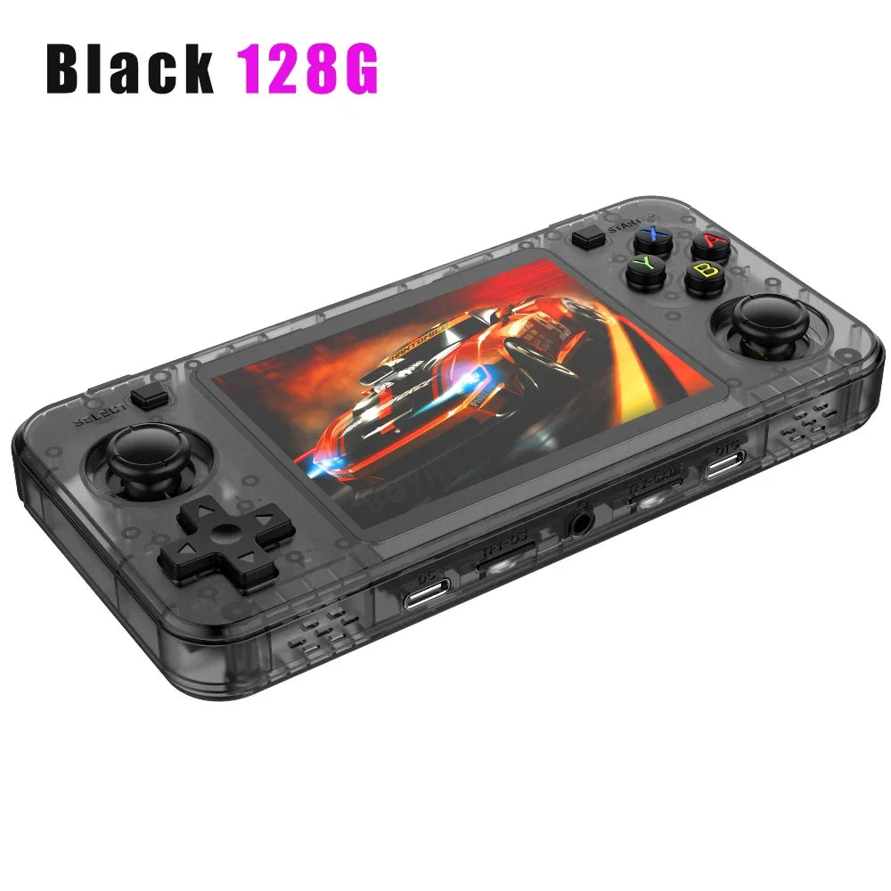 BOYHOM R36H Retro Handheld Game Console 3.5 Inch IPS RK3326 Open Linux Portable Player 3000 mAh Battery 10000+ Built In Games