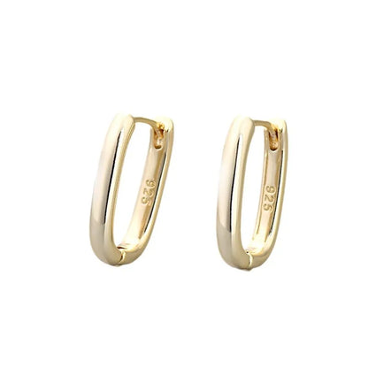 Elegant Double Circle Copper Earrings for Women - Fashionable Daily and Date Jewelry Gift