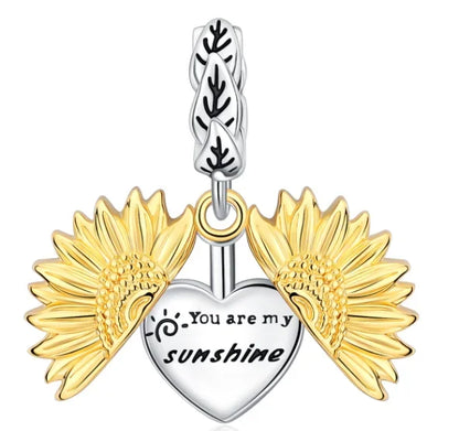 Sterling Silver 925 Angel Wing Heart Bird Charms for Bracelets and Necklaces Women's Fine DIY Jewelry Gifts