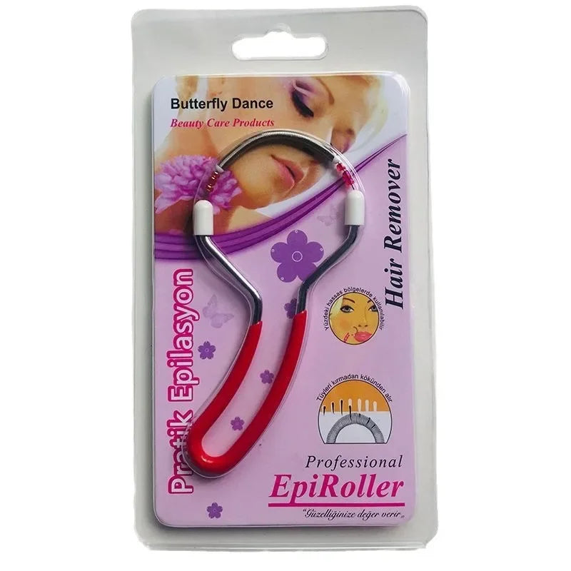 Spring Facial Hair Remover Women Portable Threading
