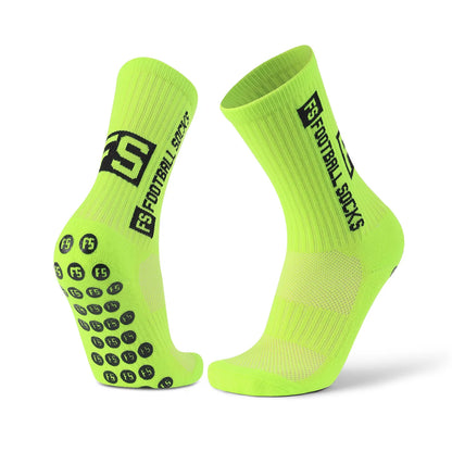 Anti Slip Mid Calf Sports Socks For Men Sizes EU39 45