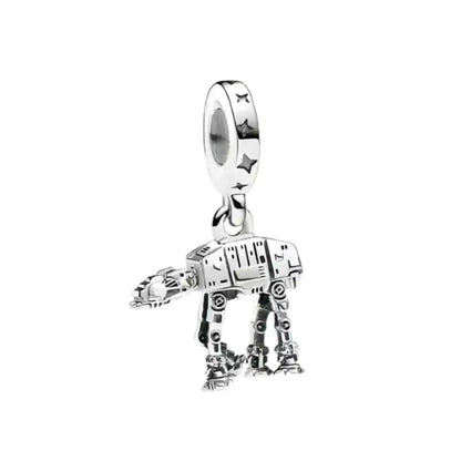 Exquisite 925 Silver Elephant Beads and Mouse Pendant for European Original Bracelet DIY Jewelry