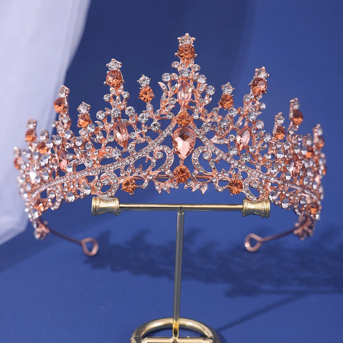 Luxury Bridal Crown - Baroque Queen Tiaras for Weddings & Parties