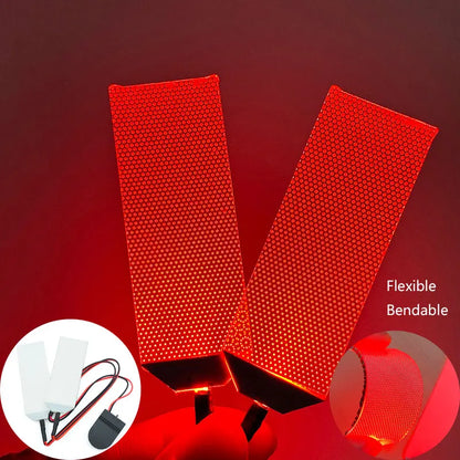 Flexible Bendable DIY LED Light Eye Kits for Iron Man Helmet Cosplay Accessories