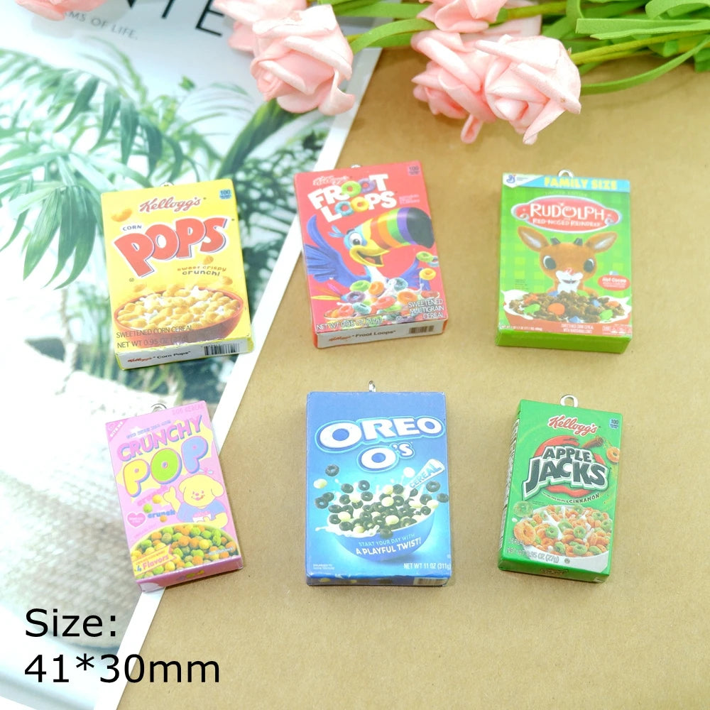 Cute Snack Charms For DIY Earrings Bracelets Wholesale Bulk