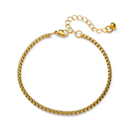 Gold Imitation Pearl Anklets for Women with Stainless Steel Chain - Perfect Summer Beach Accessories and Gifts