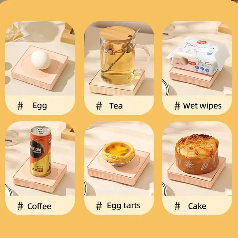 Cup Heater Mug Warmer Electric Hot Plate 55C For Drinks