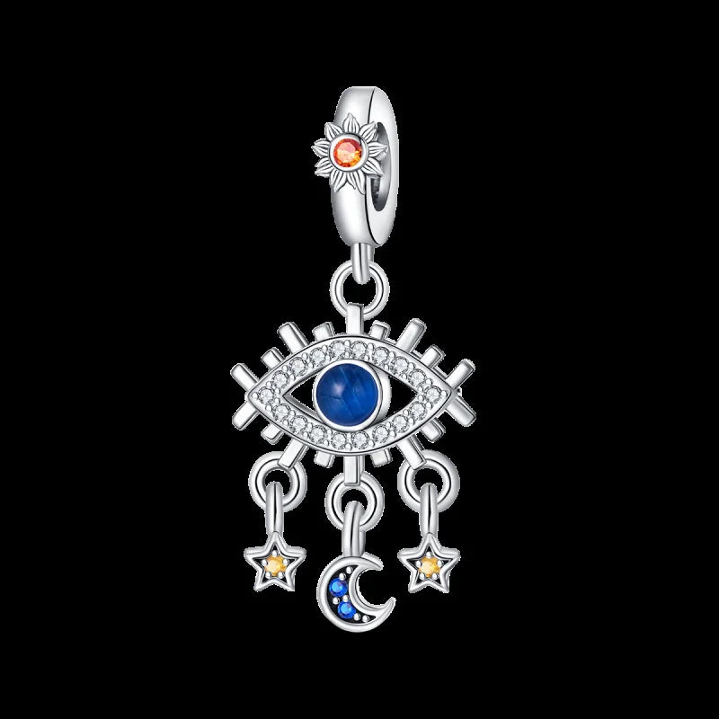 Mystical Zircon Tarot Star Pendant Bead for DIY Women's Jewelry