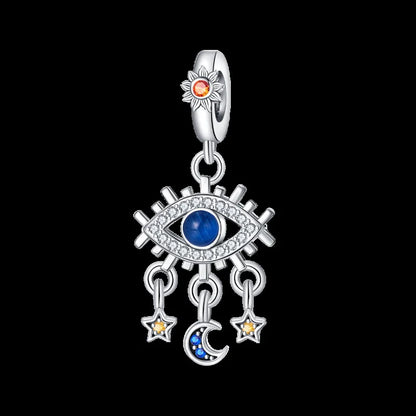 Mystical Zircon Tarot Star Pendant Bead for DIY Women's Jewelry