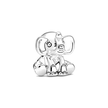 New European Pink Heart Family Tree Bead Charm for 925 Sterling Silver Bracelet Necklace Jewelry Accessories for Women