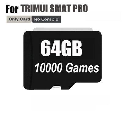 SD Card For TRIMUI Smart Pro Handheld Game Console 4.96 Inch IPS Linux TF Card With 10,000 Games And RGB Joystick Support