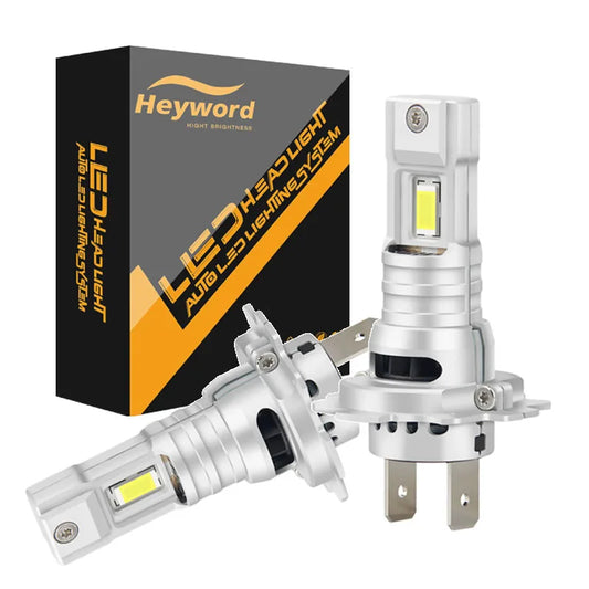 Heyword H7 100W LED Headlight Turbo 6000K 20000LM Fan