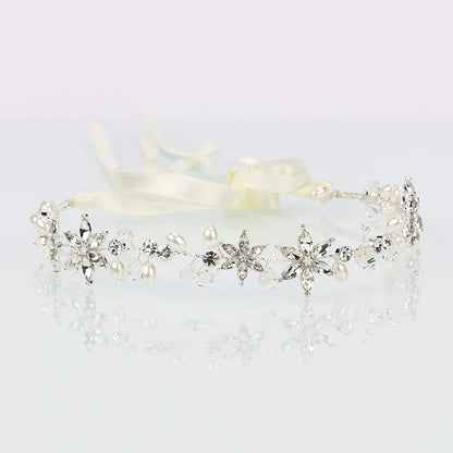 Elegant Crystal Rhinestone Headband for Girls Wedding Hair Accessories