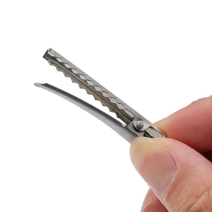 KC Gold Flat Alligator Clips Kit for DIY Crafts and Jewelry Making - 20/50pcs