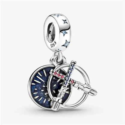 Sterling Silver 925 Disney Star Wars Teardrop Bead Charm
