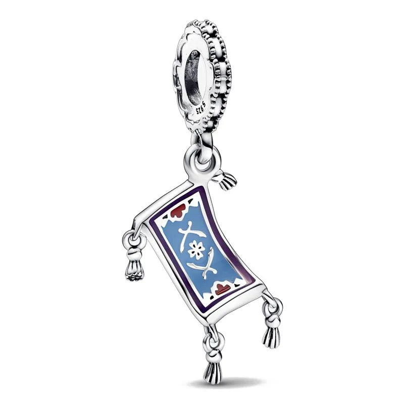 Exquisite 925 Silver Elephant Dog Bead Fish Pig Pendant for DIY European Bracelet Jewelry