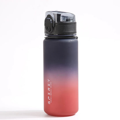 500Ml Frosted Shockproof Water Bottle With Filter Rope