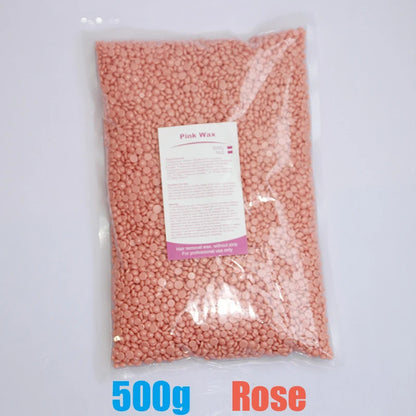 Painless Hard Wax Beans for Bikini and Body Hair Removal with Heating Wax Machine - Fast and Gentle Depilatory Solution