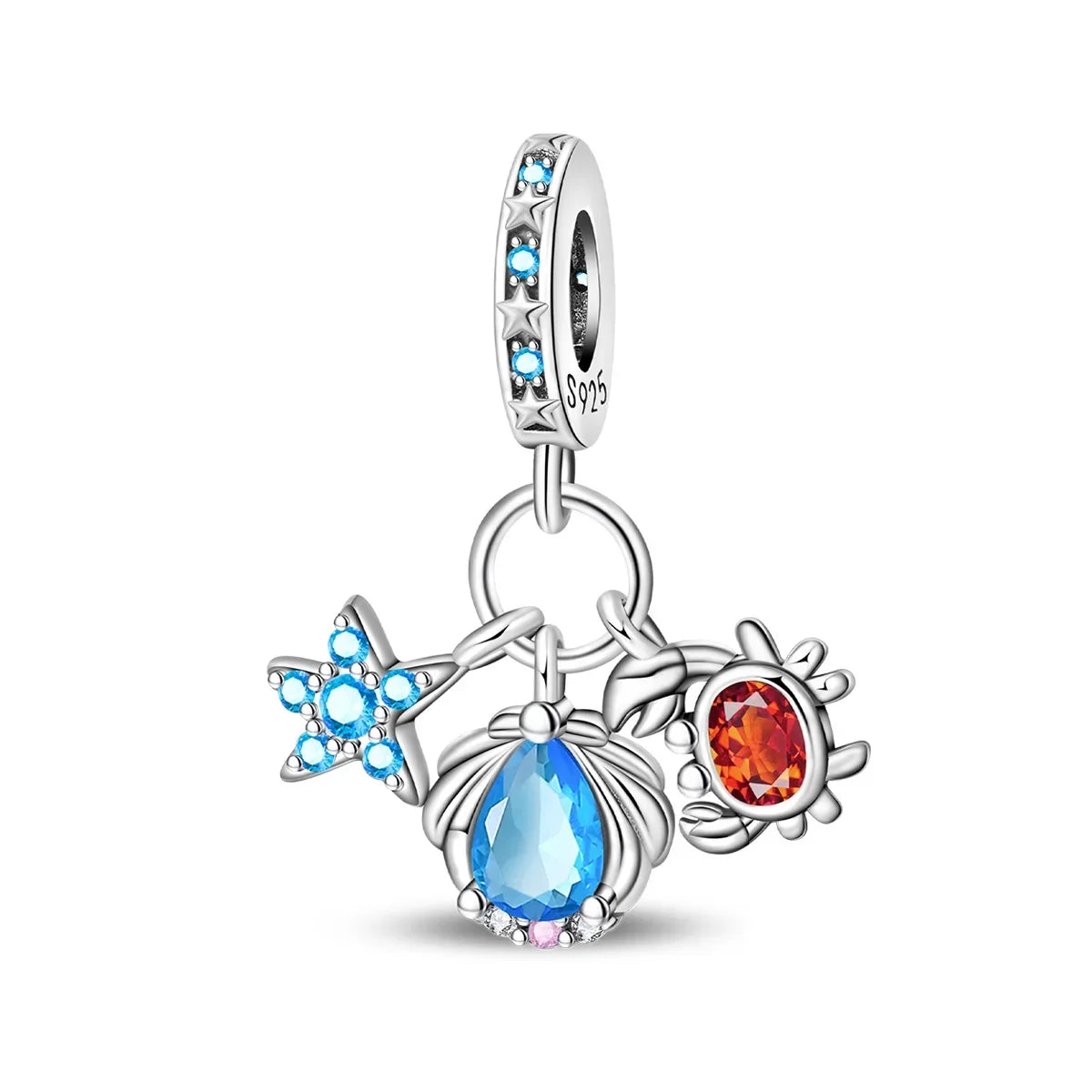 Sterling Silver Family Tree Charm Pendant Zircon Tree Of Life Necklace Bracelet Jewelry Gift