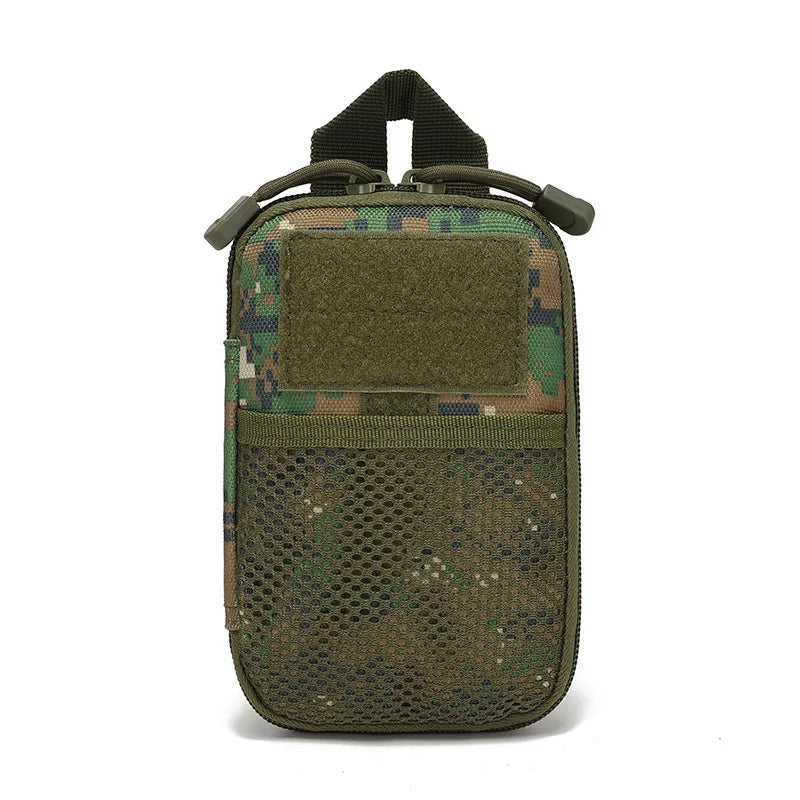 600D Nylon Tactical Bag Outdoor Molle Waist Fanny Pack JungleDigital