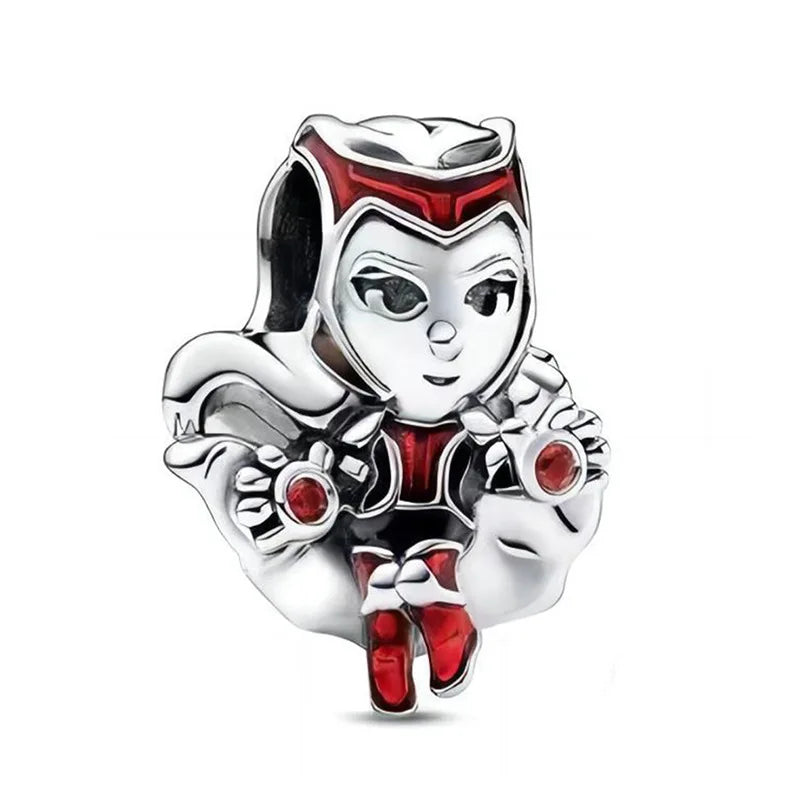 Disney Mickey and Minnie Ice and Snow Princess Charm Pendant for DIY Jewelry DL-004