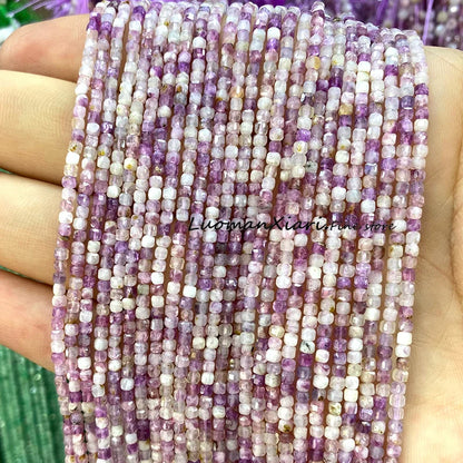 Elegant Faceted Aquamarine Beads for DIY Jewelry Making Bracelet Accessories