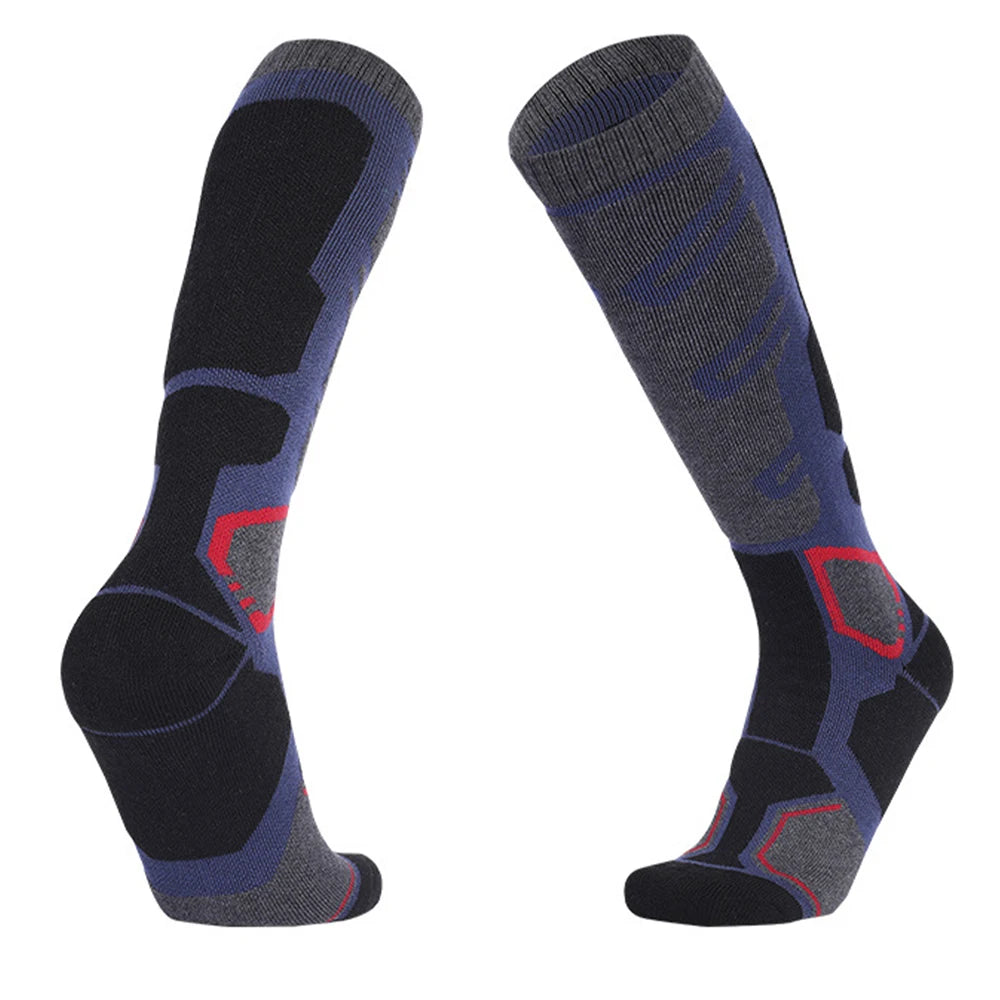 Breathable Thick Cushion Knee High Winter Ski Socks