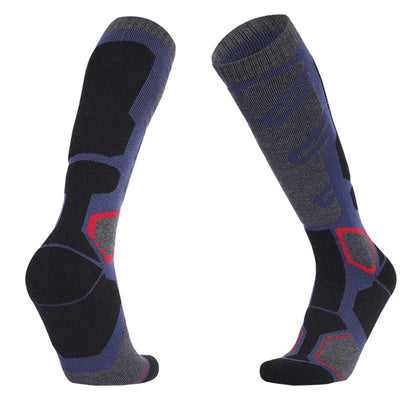 Breathable Thick Cushion Knee High Winter Ski Socks