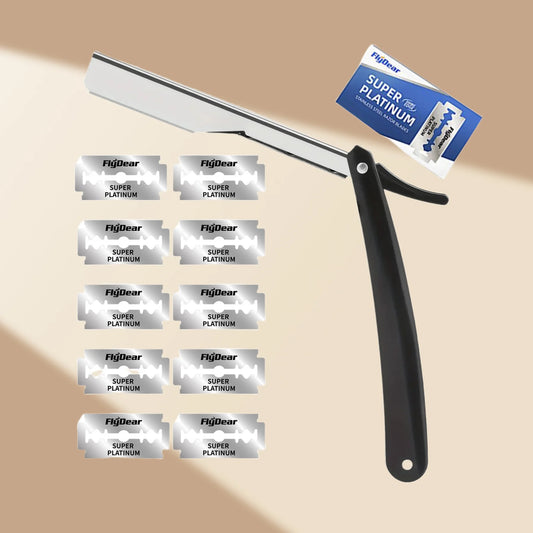 Folding Portable Manual Razor for Women and Men Safety Eyebrow Hairdressing Tool for Beginners