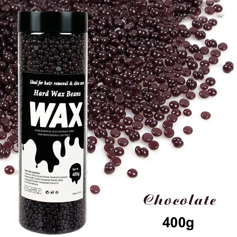 Painless Hot Film Waxing Beads for Bikini Face Legs Body Hair Removal 200g/400g