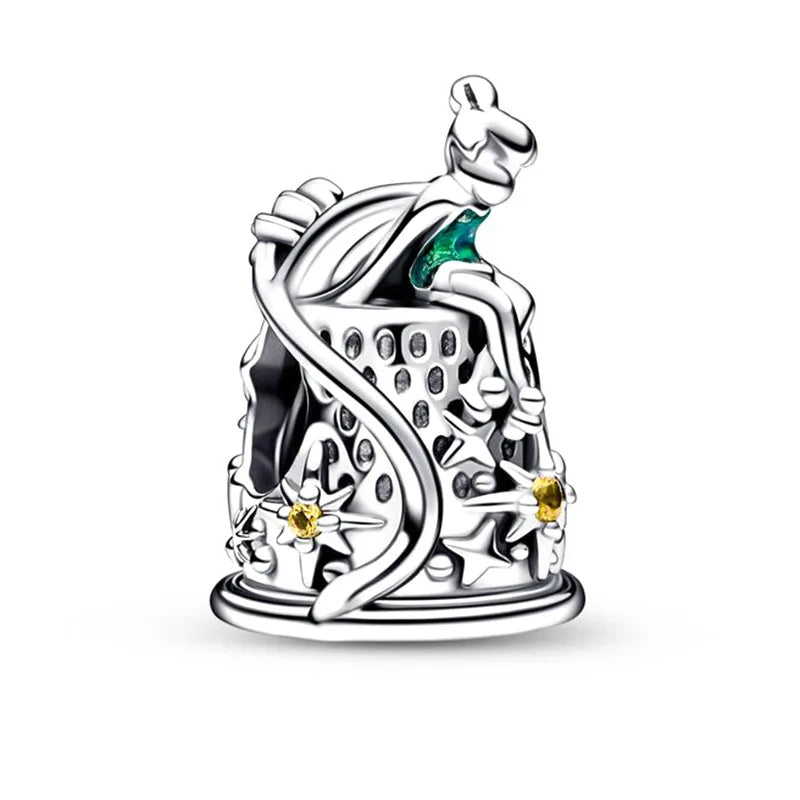Disney Mickey and Minnie Ice and Snow Princess Charm Pendant for DIY Jewelry DL-028
