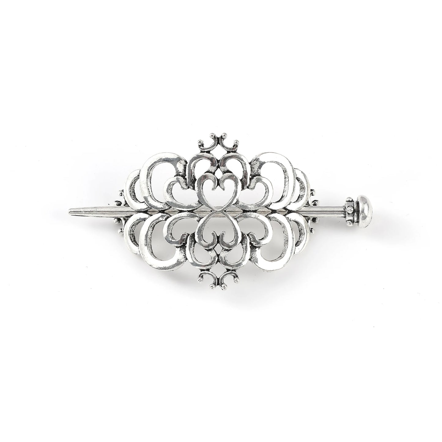 Scandinavian Viking Celtic Love Knot Hairpin Retro Metal Stick for Women