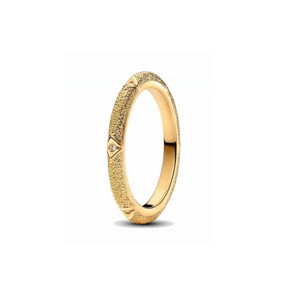 Elegant 2024 925 Silver Heart Charm Ring with Zircon for Women P2381
